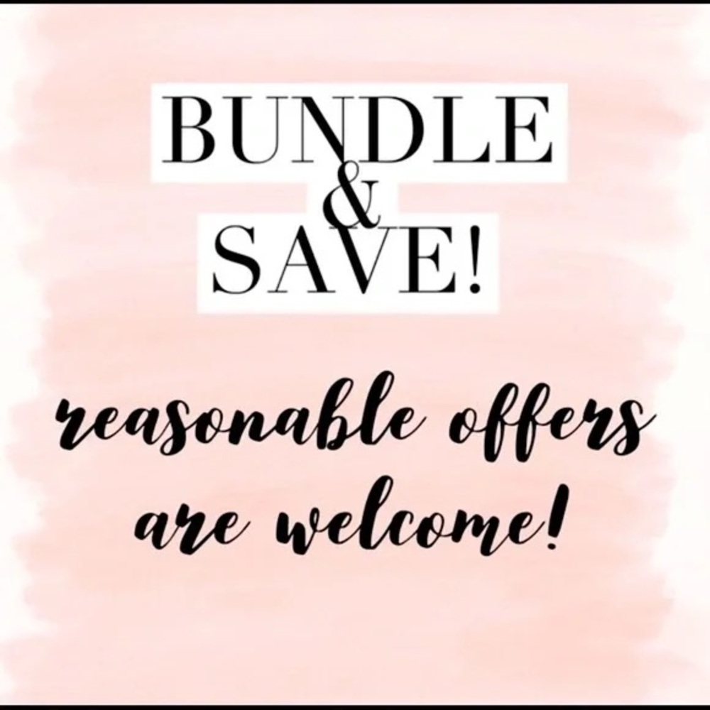 Bundle & Save Promotional Sign - Pink Shopping Banner